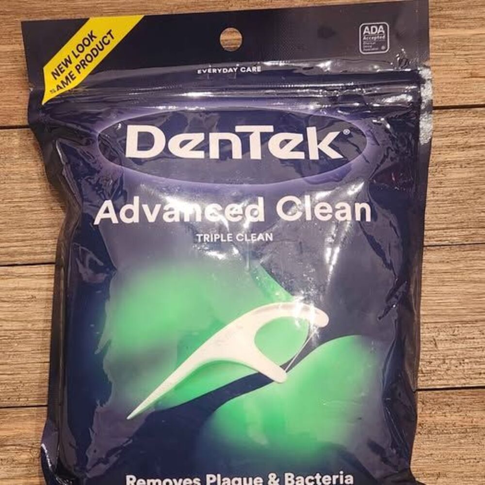 (5) bags of Dentek Advanced Clean flossers